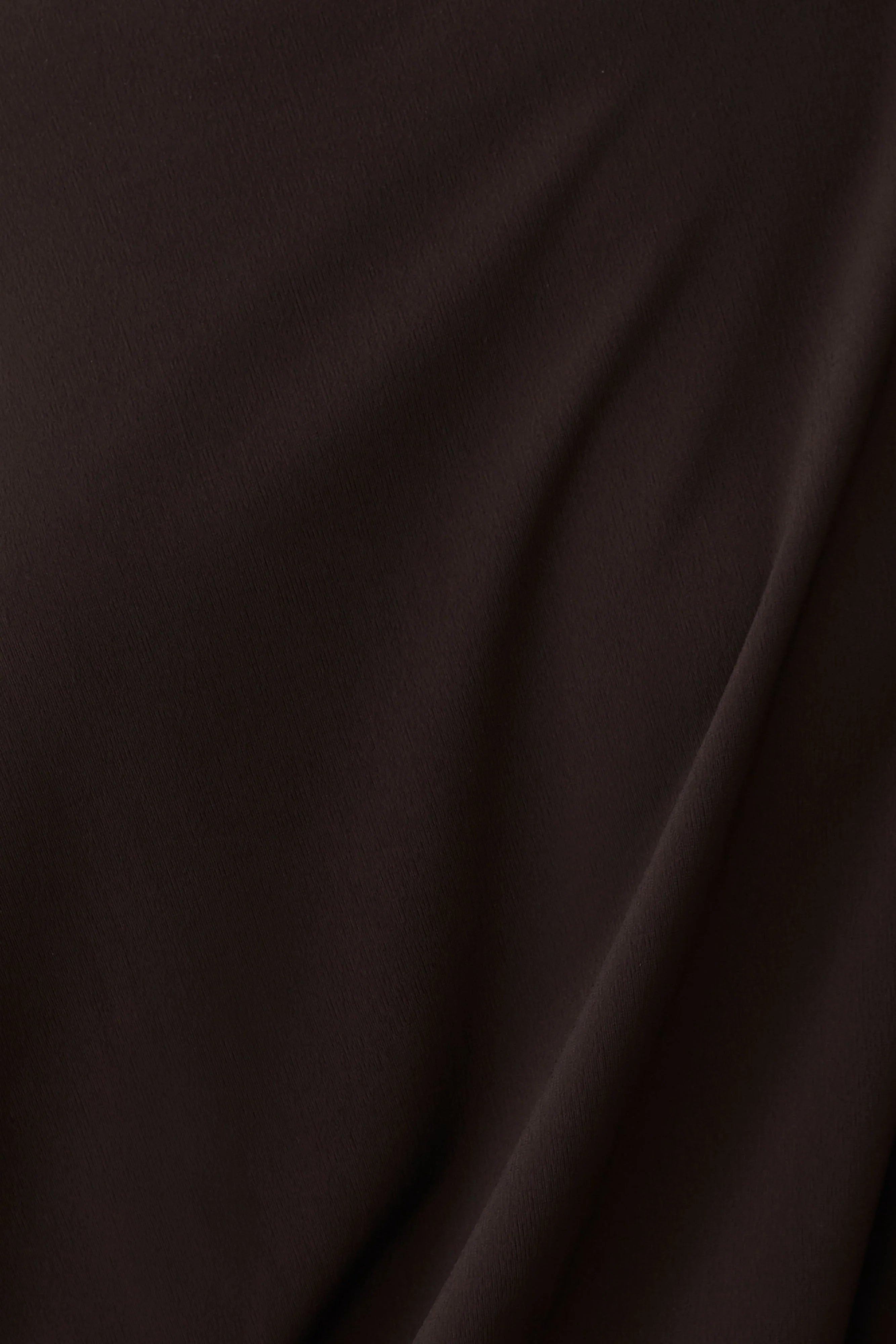 Jessy Draped Mini Dress - Dark Chocolate